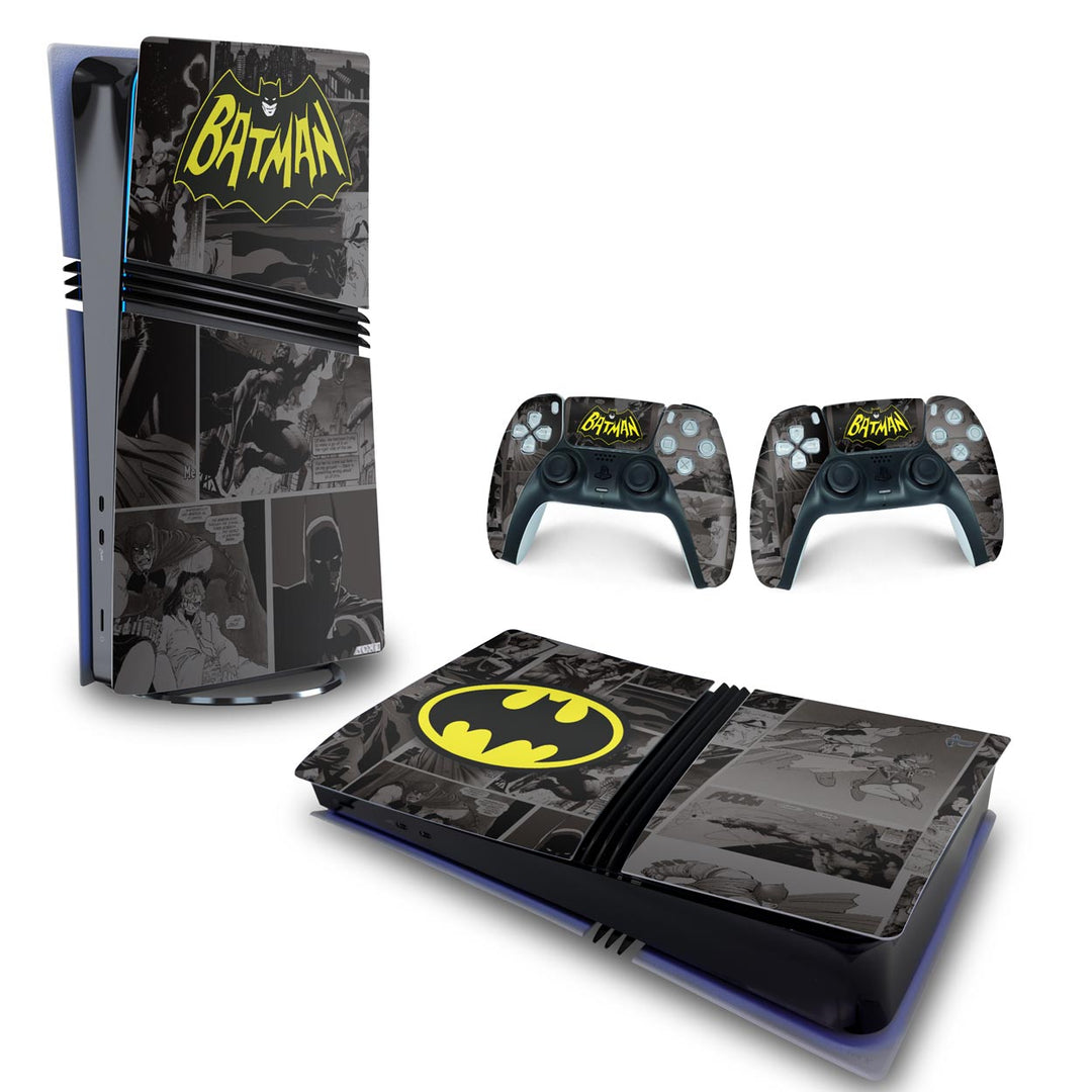 Skin Anti-Rage PS5 Pro Horizontal - Batman Comics - Pop Arte Skins - foto 4