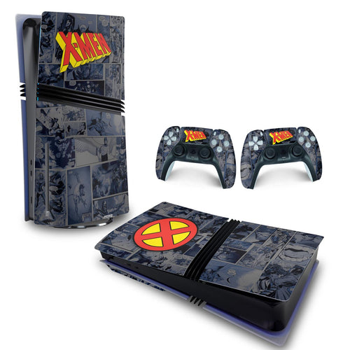 Skin Anti-Rage PS5 Pro Horizontal - X-Men Comics