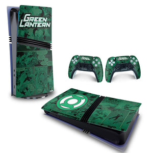 Skin Anti-Rage PS5 Pro Horizontal - Lanterna Verde Comics - Pop Arte Skins - foto 4