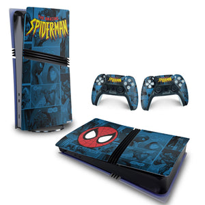 Skin Anti-Rage PS5 Pro Horizontal - Homem-Aranha Spider-Man Comics - Pop Arte Skins - foto 4
