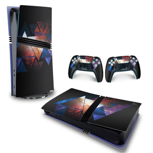 Skin Anti-Rage PS5 Pro Horizontal - Abstrato #90 - Pop Arte Skins - foto 4