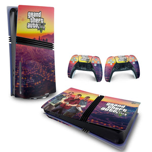 Skin Anti-Rage PS5 Pro Horizontal - GTA V - Pop Arte Skins