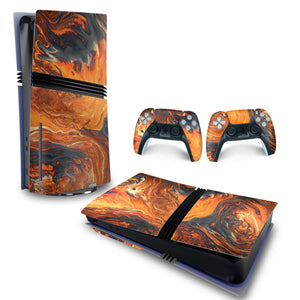 Skin Anti-Rage PS5 Pro Horizontal - Abstrato #95 - Pop Arte Skins