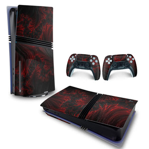 Skin Anti-Rage PS5 Pro Horizontal - Abstrato #96 - Pop Arte Skins