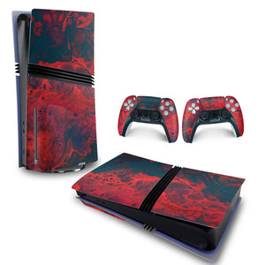 Skin Anti-Rage PS5 Pro Horizontal - Abstrato #98 - Pop Arte Skins