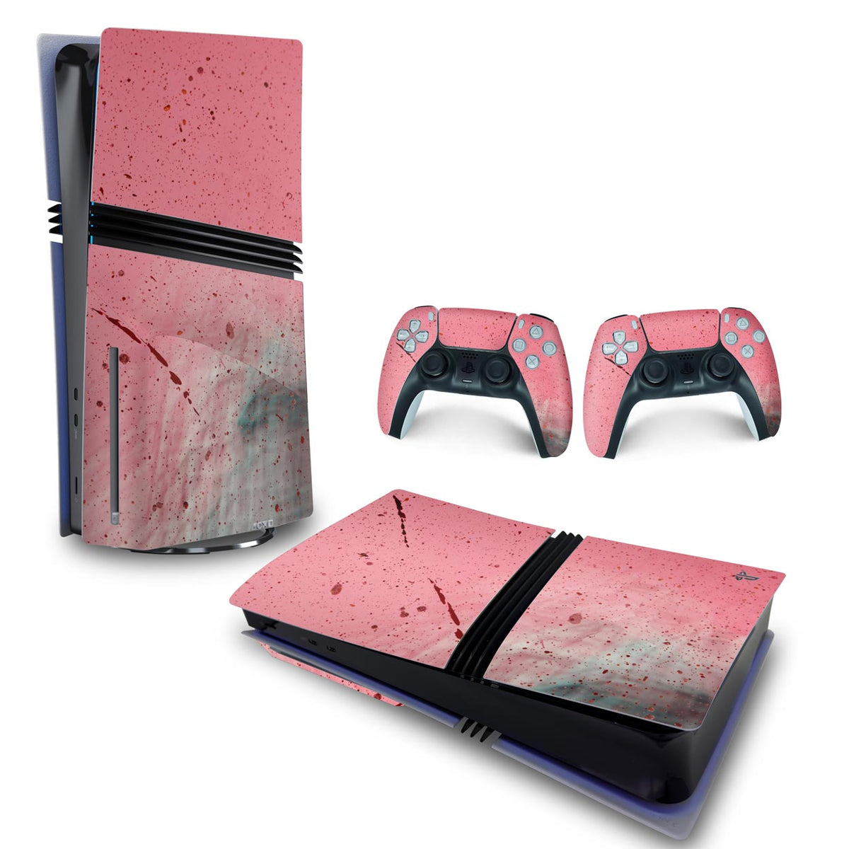 Skin Anti-Rage PS5 Pro Horizontal - Abstrato #99