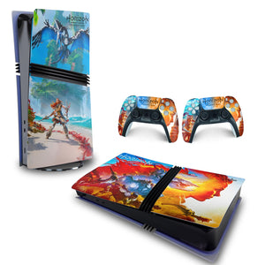 Skin Anti-Rage PS5 Pro Horizontal - Horizon Forbidden West - Pop Arte Skins - foto 4