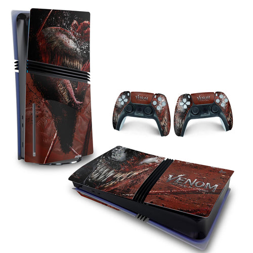 Skin Anti-Rage PS5 Pro Horizontal - Venom Tempo de Carnificina