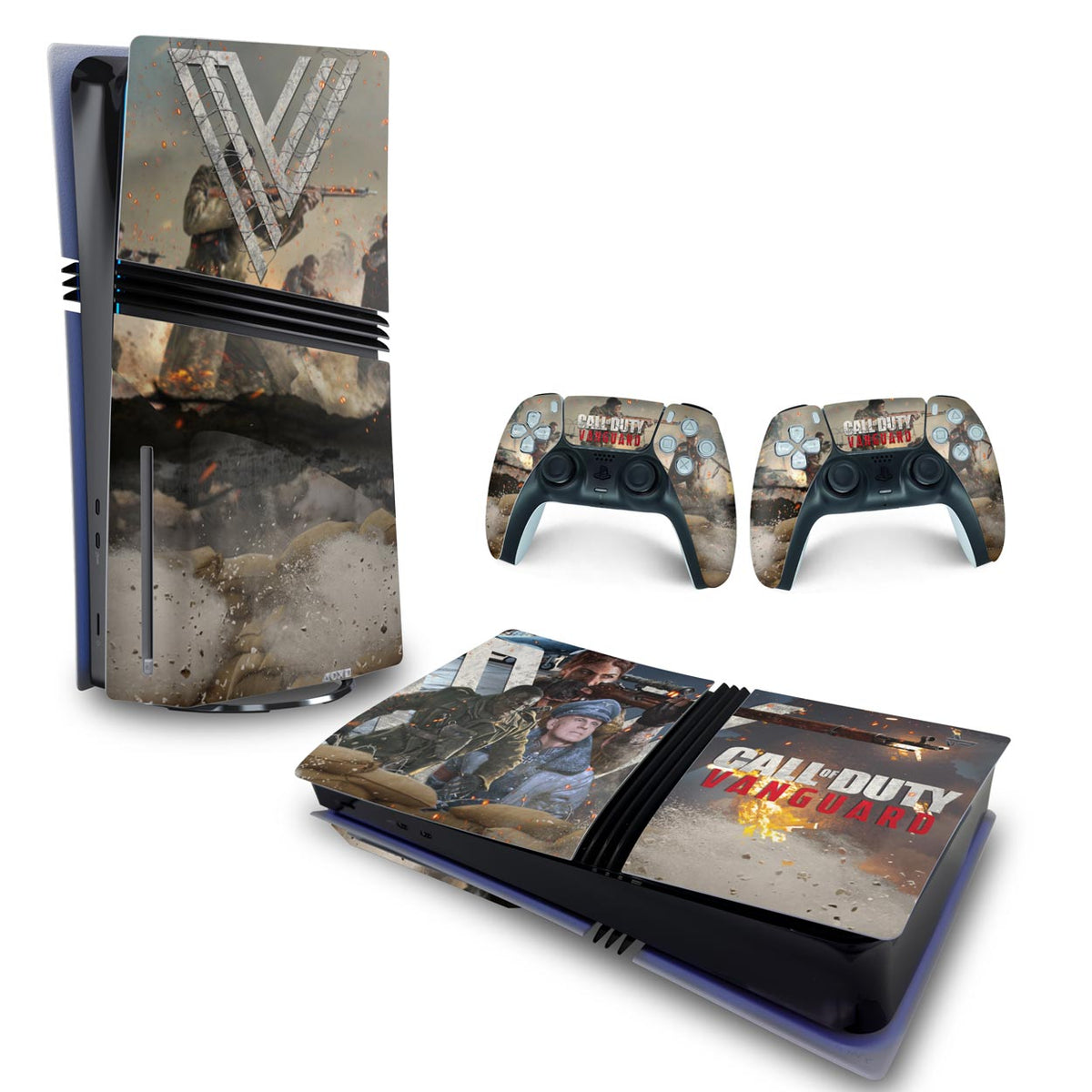 Skin Anti-Rage PS5 Pro Horizontal - Call of Duty Vanguard