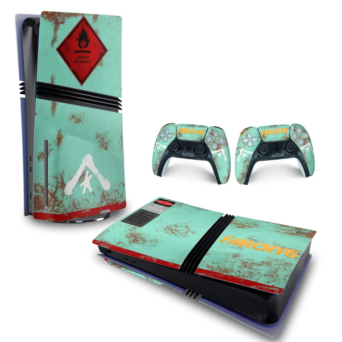 Skin Anti-Rage PS5 Pro Horizontal - Far Cry 6