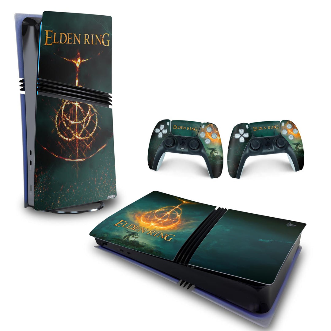 Skin Anti-Rage PS5 Pro Horizontal - Elden Ring - Pop Arte Skins - foto 4