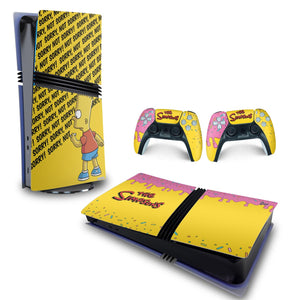 Skin Anti-Rage PS5 Pro Horizontal - The Simpsons - Pop Arte Skins - foto 4