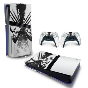Skin Anti-Rage PS5 Pro Horizontal - Wolverine X-men - Pop Arte Skins