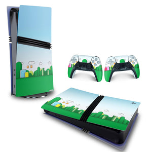 Skin Anti-Rage PS5 Pro Horizontal - Super Mario Bros - Pop Arte Skins - foto 4