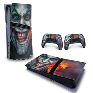 Skin Anti-Rage PS5 Pro Horizontal - Coringa Joker - Pop Arte Skins - foto 4