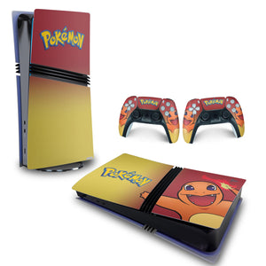 Skin Anti-Rage PS5 Pro Horizontal - Pokemon Charmander - Pop Arte Skins - foto 4