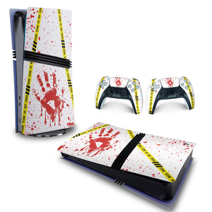 Skin Anti-Rage PS5 Pro Horizontal - Cena De Crime Scene - Pop Arte Skins - foto 4