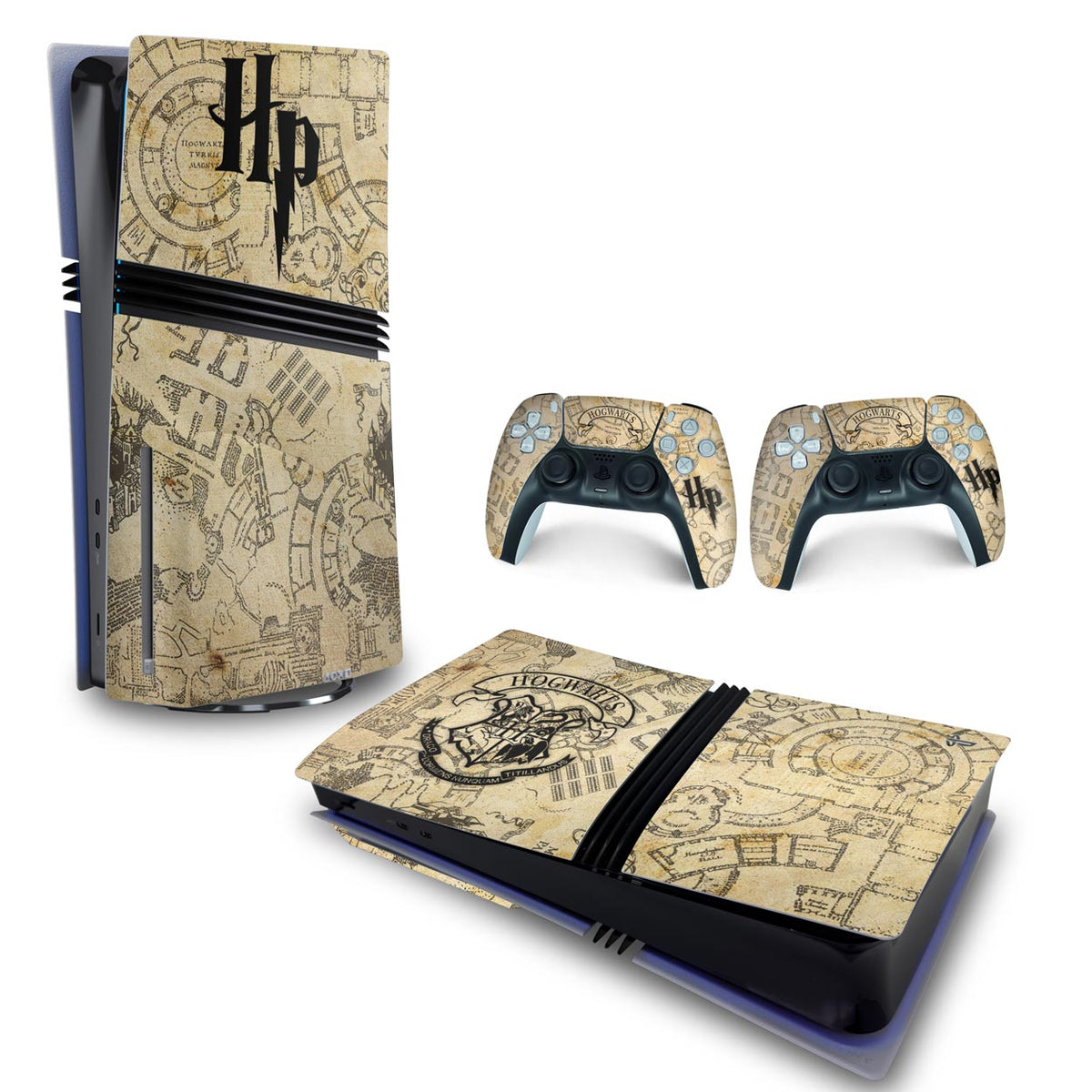 Skin Anti-Rage PS5 Pro Horizontal - Harry Potter