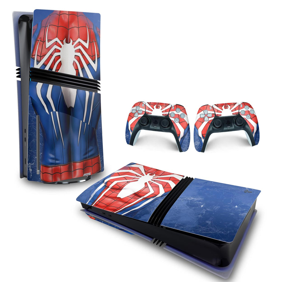 Skin Anti-Rage PS5 Pro Horizontal - Spider-Man Homem Aranha 2