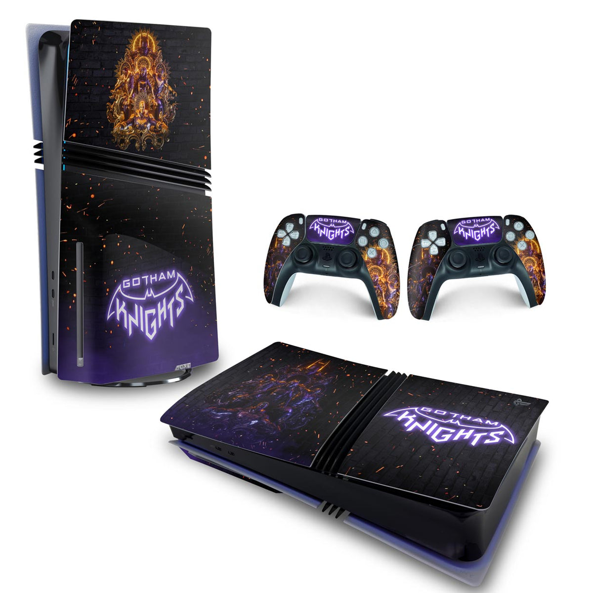 Skin Anti-Rage PS5 Pro Horizontal - Gotham Knights