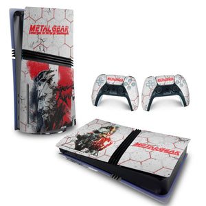 Skin Anti-Rage PS5 Pro Horizontal - Metal Gear Solid - Pop Arte Skins