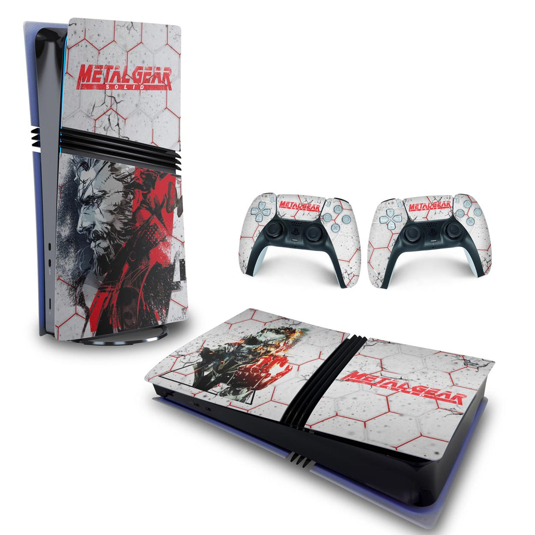 Skin Anti-Rage PS5 Pro Horizontal - Metal Gear Solid - Pop Arte Skins - foto 4