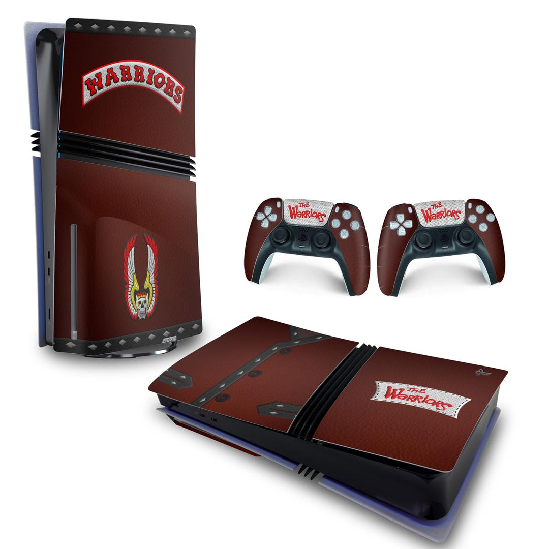 Skin Anti-Rage PS5 Pro Horizontal - The Warriors - Pop Arte Skins