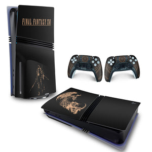 Skin Anti-Rage PS5 Pro Horizontal - Final Fantasy XVI Edition - Pop Arte Skins