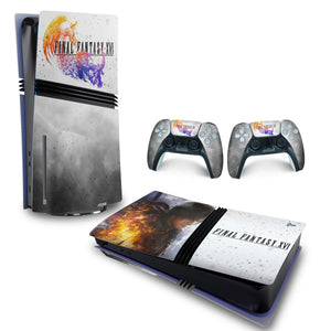 Skin Anti-Rage PS5 Pro Horizontal - Final Fantasy XVI - Pop Arte Skins