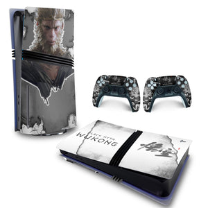Skin Anti-Rage PS5 Pro Horizontal - Black Myth: Wukong - Pop Arte Skins