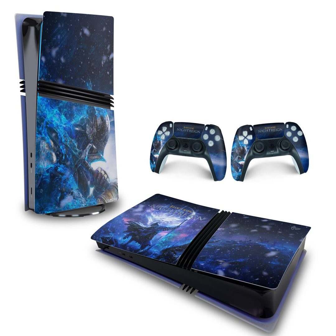 Skin Anti-Rage PS5 Pro Horizontal - Elden Ring Nightreign - Pop Arte Skins - foto 4