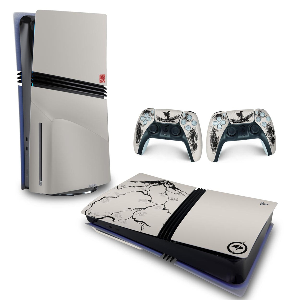Skin Anti-Rage PS5 Pro Horizontal - Ghost Of Yotei