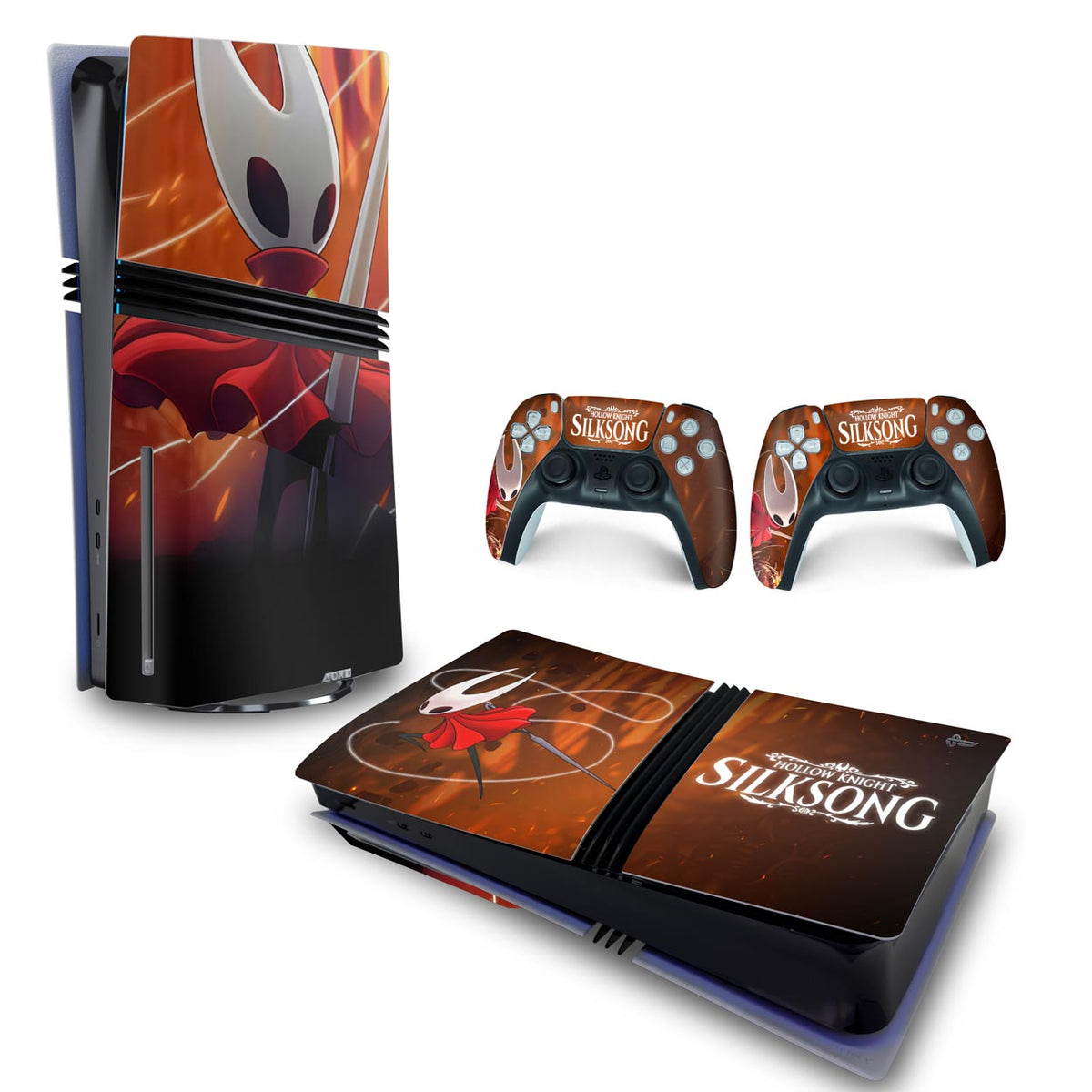 Skin Anti-Rage PS5 Pro Horizontal - Hollow Knight: Silksong