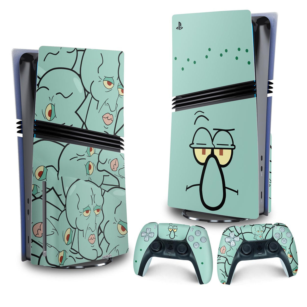 Skin Anti-Rage PS5 Pro Vertical - Lula Molusco