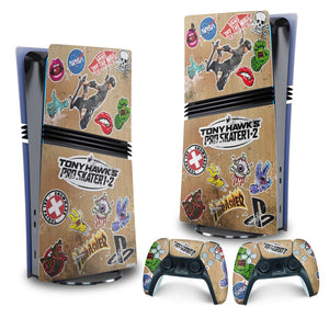 Skin Anti-Rage PS5 Pro Vertical - Tony Hawk's Pro Skater - Pop Arte Skins - foto 4