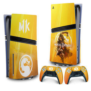 Skin Anti-Rage PS5 Pro Vertical - Mortal Kombat 11 - Pop Arte Skins