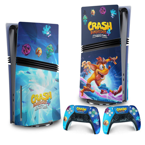 Skin Anti-Rage PS5 Pro Vertical - Crash Bandicoot 4