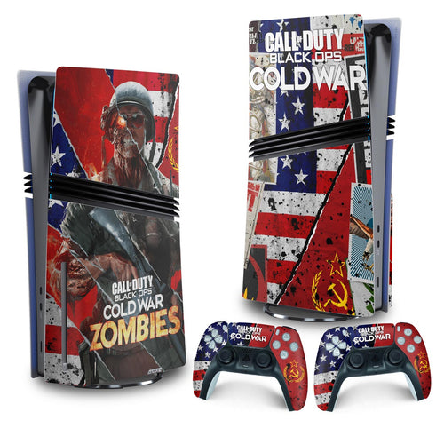 Skin Anti-Rage PS5 Pro Vertical - Call Of Duty Cold War