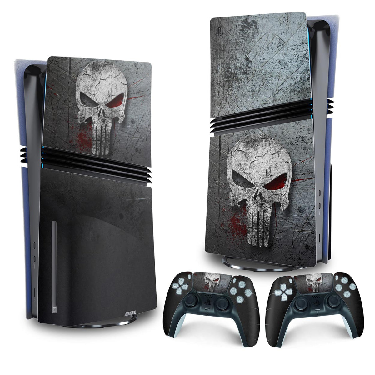 Skin Anti-Rage PS5 Pro Vertical - The Punisher Justiceiro