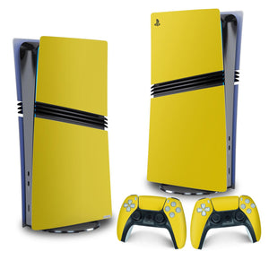 Skin Anti-Rage PS5 Pro Vertical - Amarelo - Pop Arte Skins - foto 4
