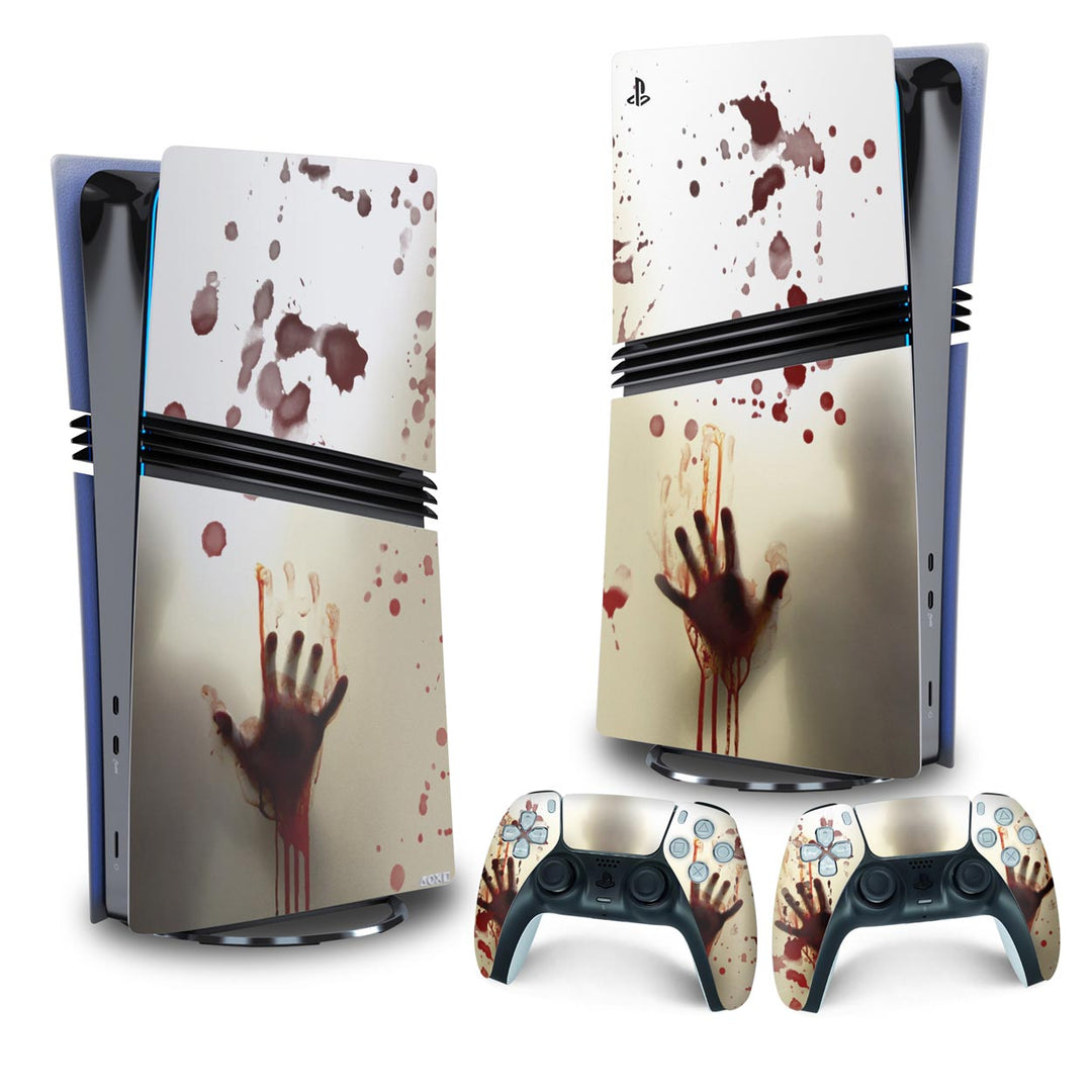Skin Anti-Rage PS5 Pro Vertical - Fear The Walking Dead - Pop Arte Skins - foto 4