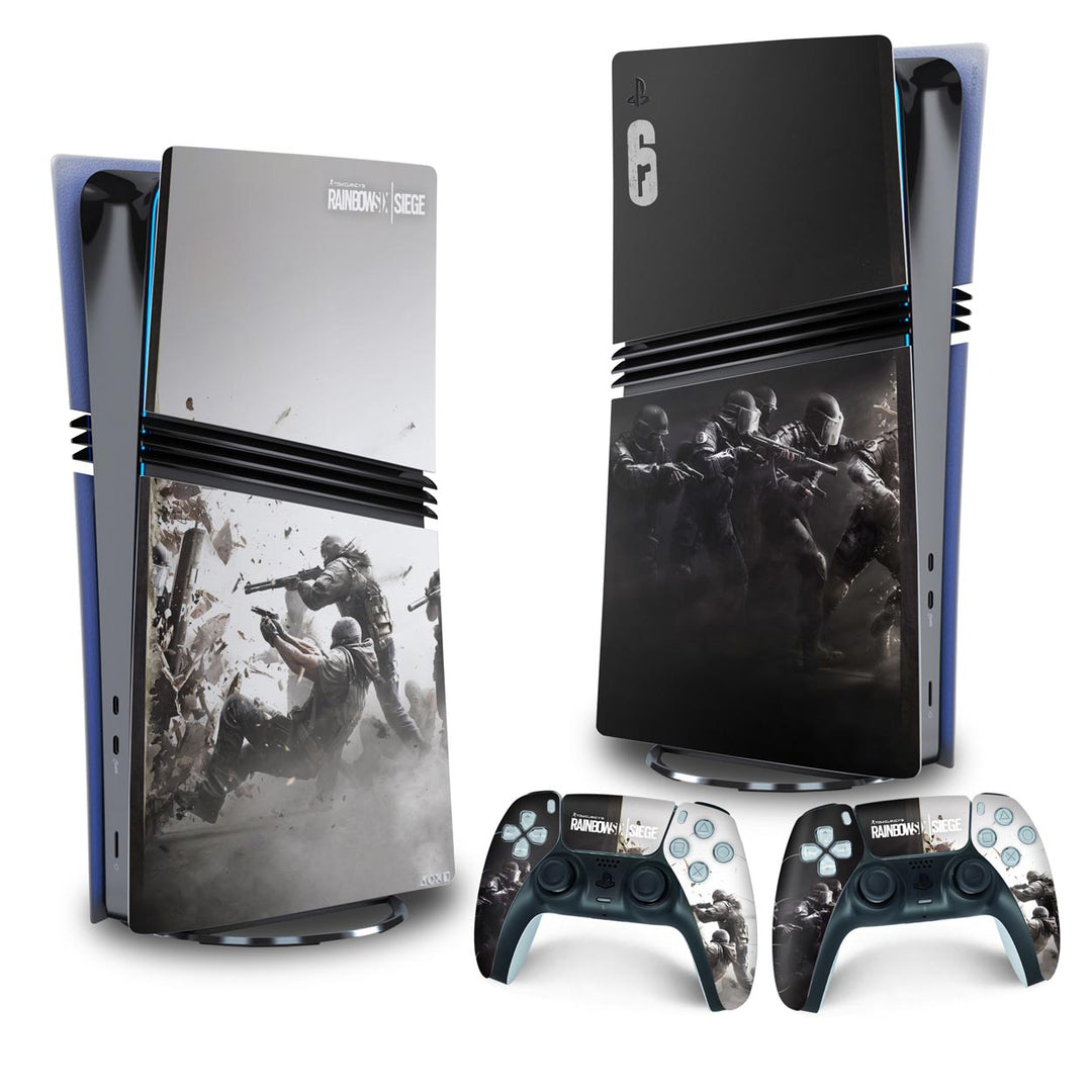 Skin Anti-Rage PS5 Pro Vertical - Tom Clancy's Rainbow Six Siege - Pop Arte Skins - foto 4