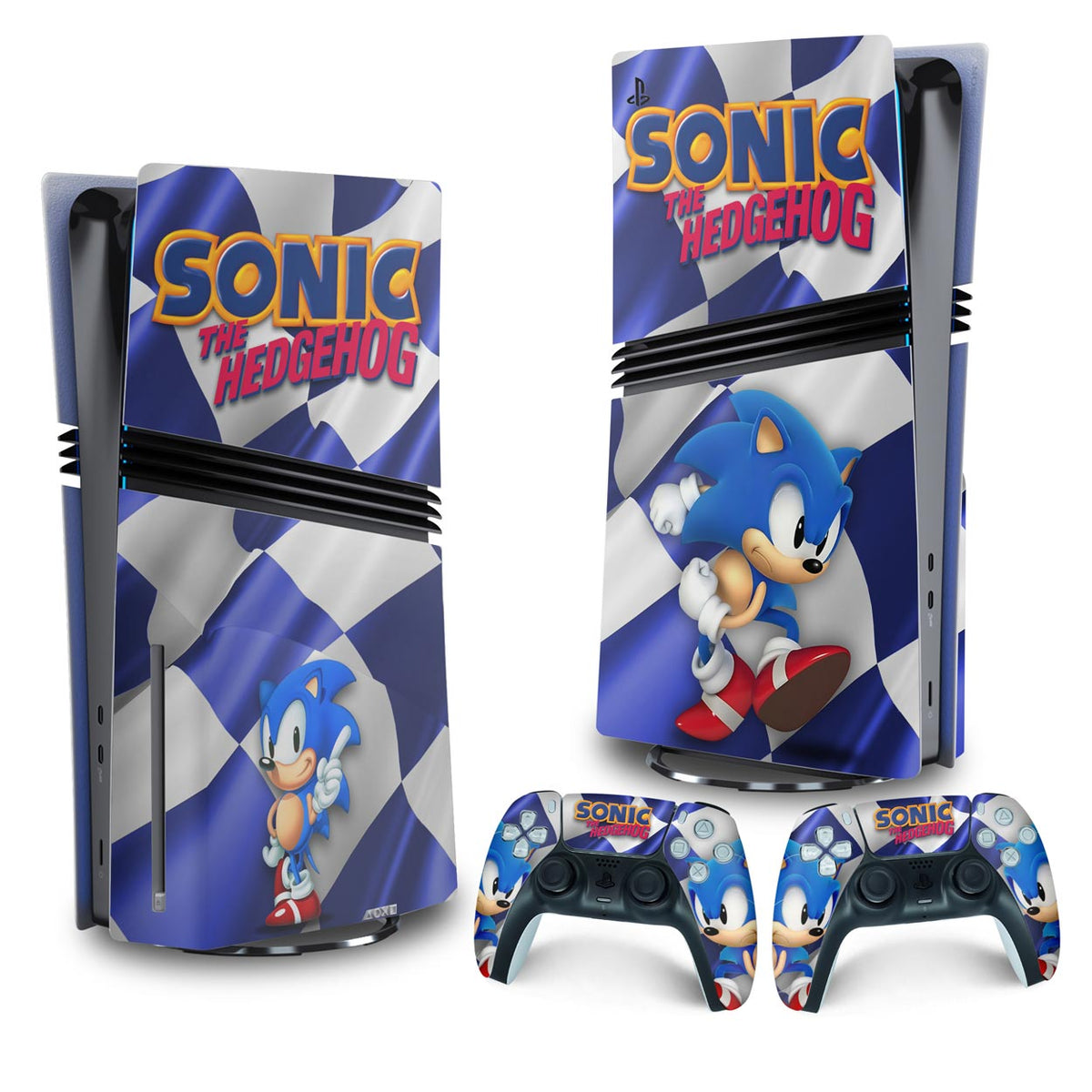 Skin Anti-Rage PS5 Pro Vertical - Sonic