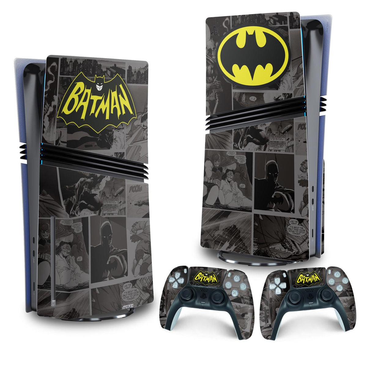 Skin Anti-Rage PS5 Pro Vertical - Batman Comics