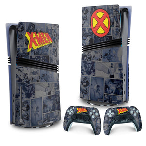 Skin Anti-Rage PS5 Pro Vertical - X-Men Comics - Pop Arte Skins