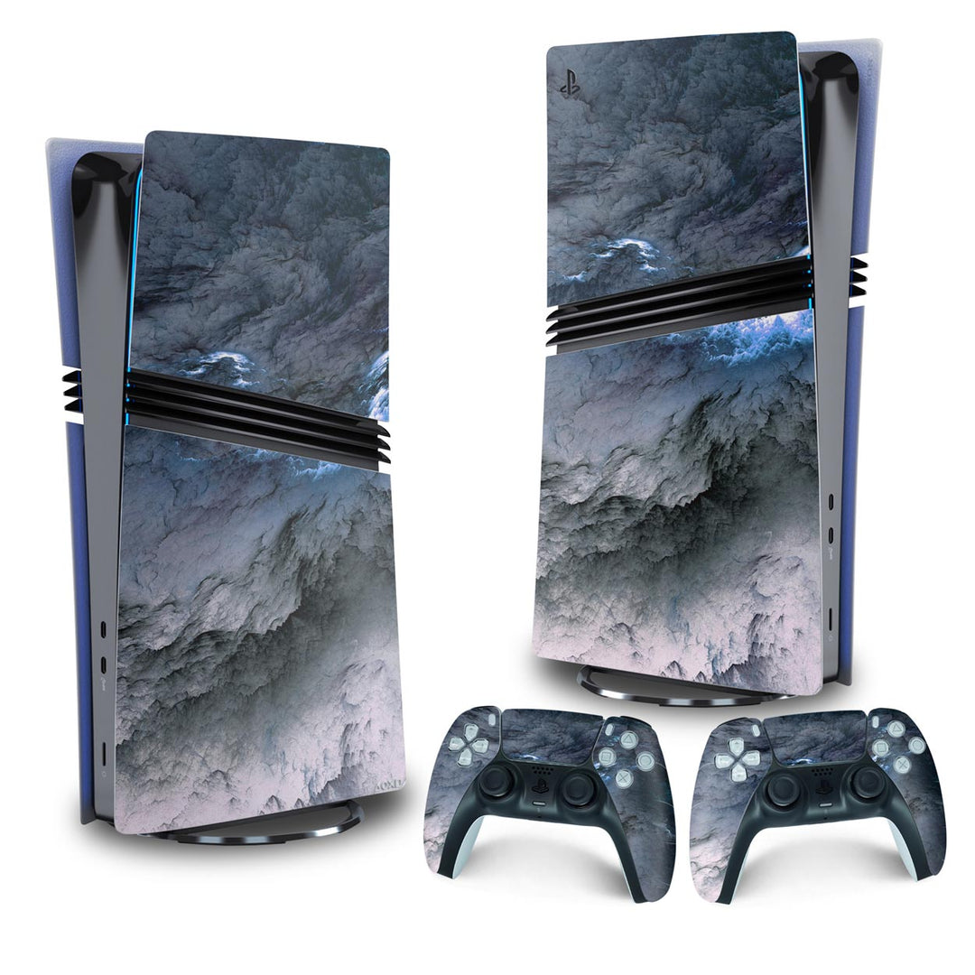 Skin Anti-Rage PS5 Pro Vertical - Abstrato #91 - Pop Arte Skins - foto 4
