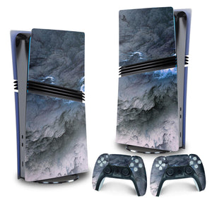 Skin Anti-Rage PS5 Pro Vertical - Abstrato #91 - Pop Arte Skins - foto 4