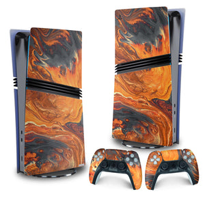 Skin Anti-Rage PS5 Pro Vertical - Abstrato #95 - Pop Arte Skins - foto 4