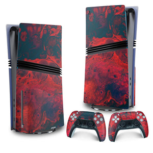 Skin Anti-Rage PS5 Pro Vertical - Abstrato #98 - Pop Arte Skins