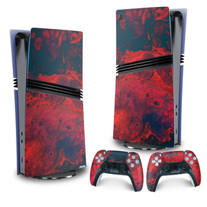 Skin Anti-Rage PS5 Pro Vertical - Abstrato #98 - Pop Arte Skins - foto 4